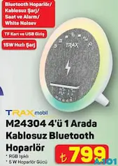 TRAX MOBİL M24304 4'Ü 1 ARADA KABLOSUZ BLUETOOTH HOPARLÖR fiyat ve kampanya bilgisi